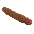Realisztikus vibrátor Barbara dybbuk realistic multi-speed vibrator 9,5 " brown