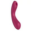 Három izgatású vibrátor Curvy trinity 1 piros