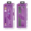 Csiklóizgatós vibrátor tapogató és lüktető funkcióval lila - Pretty Love Perlita twinkled tenderness purple II