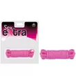 Rószaszín pamut kötél Sex extra - love rope pink