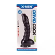 Nagy sárkány dildó X-men 11,9 coll david cock fekete 30 cm
