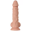 Realisztikus herés világos dildó Beautiful Buraq 24 cm