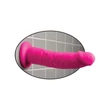 Pink dildó 23 cm - 9" dildo pink