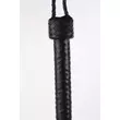 Bőr korbács 70 cm-es kid leather 9 tails flogger fekete