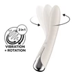 Satisfyer Spinning 1 vibrátor beige
