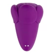 Újratölthető szilikon vibrátor Flicker rechargeable vibrator purple