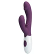 Csiklóizgató vibrátor fel-lemozgó gyönyggyel Pretty Love Andre purple