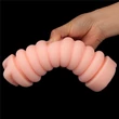 Realisztikus vagina és ánusz maszturbátor Virgin-skin blowout double side stroker vagina and anus