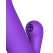Lökő vibrátor nyelves csiklóizgatóval - Fantasy For Her Super Sonix Thruster purple