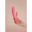 Csiklóizgatós tolomozgásos tölthető vibrátor Avery strawberry pink