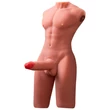 Férfi torzó maszturbátor Jason body ass masturbator and dildo thrusting