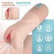 Sucktroker szívó és vibráló vagina maszturbátor