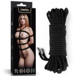 Fekete kötél Rebellion reign ebony silky bondage rope