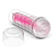 Fluoreszkáló vagina maszturbátor 8.5 lumino play rózsaszín ragyogás 21,5 cm