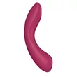Három izgatású vibrátor Curvy trinity 1 piros