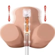 Realisztikus vagina, ánusz Danae masturbator