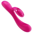 Csiklóizgatós szilikon vibrátor L'allure orbit rechargeable vibrator