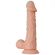 Realisztikus herés világos dildó Beautiful Buraq 24 cm