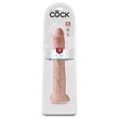 Letapasztható dildó realisztikus 13" cock  light