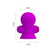Vibrációs bimbószívó Pretty love nipple sucker purple