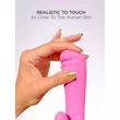 Luxus nyúl vibrátor Grabbit rózsaszínű 18 cm