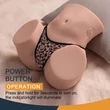 Sydni vibrátoros vagina és ánusz maszturbátor