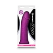 Dildó tapadókoronggal 21 cm Colours dual density 7" girth lila