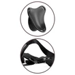 Felköthető heveder realisztikus dildóval Beginner's silicone body dock kit black / black