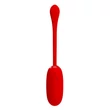 Vibrációs tojás puha szilikon bevonattal Pretty Love Julius Red