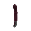 G-pontos tolófunkciós vibrátor Titanz 7" silicone rechargeable vibrator in rubine red