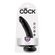 Realisztikus letapasztható dildó 7" cock  black
