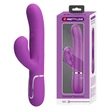 Csiklóizgatós vibrátor tapogató és lüktető funkcióval lila - Pretty Love Perlita twinkled tenderness purple II