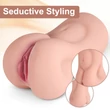 Realisztikus Agatha vibrátoros vagina maszturbátor