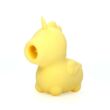 Csikló vibrátor nyelv Unihorn bean blossom sárga