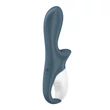 Felfújható vibrátor g-pont és csikló izgatásra Air pump booty 2 kékesszürke