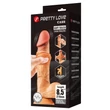 Letapasztható realisztikus vibrátor Pretty love cass