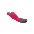 Csiklókaros G-pontos vibrátor Titanz 7" silicone rechargeable vibrator in pink