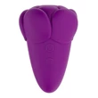 Újratölthető szilikon vibrátor Flicker rechargeable vibrator purple