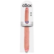 Kétvégű realisztikus dildó 16" tapered double dildo  light