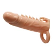 Péniszvastagító csiklóizgatóval  Pretty love penis sleeve emmit