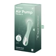 Pumpálható vibrátor mentazöld Air pump vibrator 3 mint
