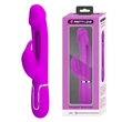 Csiklókaros nyelves vibrátor pink - Pretty Love Kampas twinkled tenderness purple