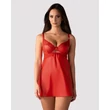 Szexi babydoll és alsó (piros) Aliosa chemise & thong l/xl