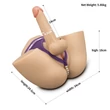 Realisztikus torzó hajlítható dildóval Streetgirl's #17 with bendable dildo