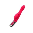 Csiklókaros G-pont vibrátor tölthető Titanz 8.5" silicone rechargeable vibrator in pink