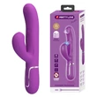 Csiklóizgatós vibrátor tapogató és lüktető funkcióval lila - Pretty Love Perlita twinkled tenderness purple II