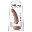 Realisztikus letapaszthahó dildó 7" cock  tan