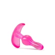 Zselés análdugó B yours curvy anal plug pink