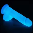 Szilikon műpénisz 8.0'' lumino play silicone dildó