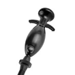 Vibrátoros vagina pumpa Vibrating pussy pump clear/black